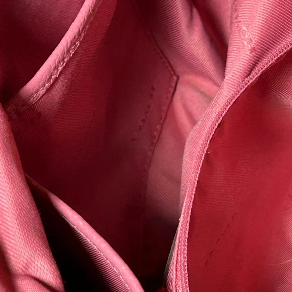 Coach Scout Hobo Rose Pebbled Leather Crossbody Bag w/Charm 15” x 10” x 2.5” - Picture 14 of 17